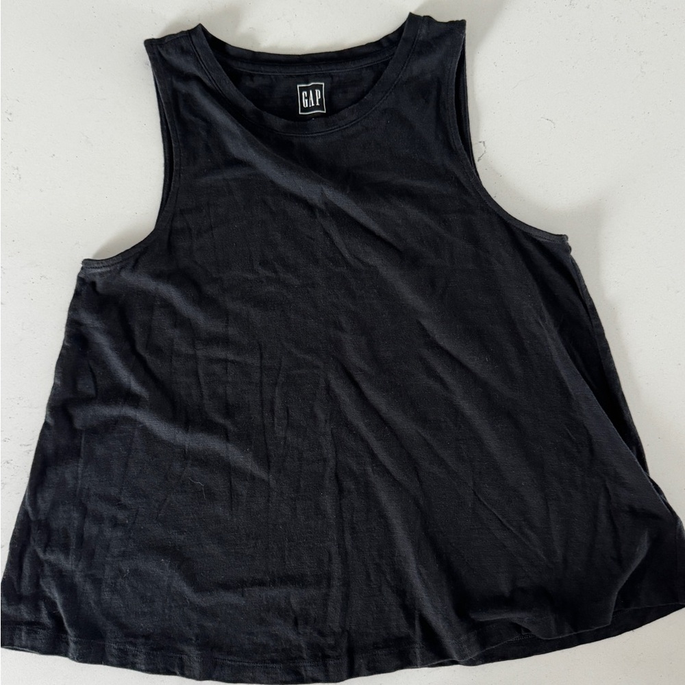 GAP Black Swing Tank Top